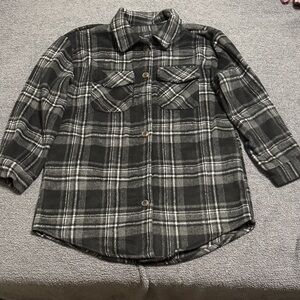 Plaid Button-Up Women’s Shirt